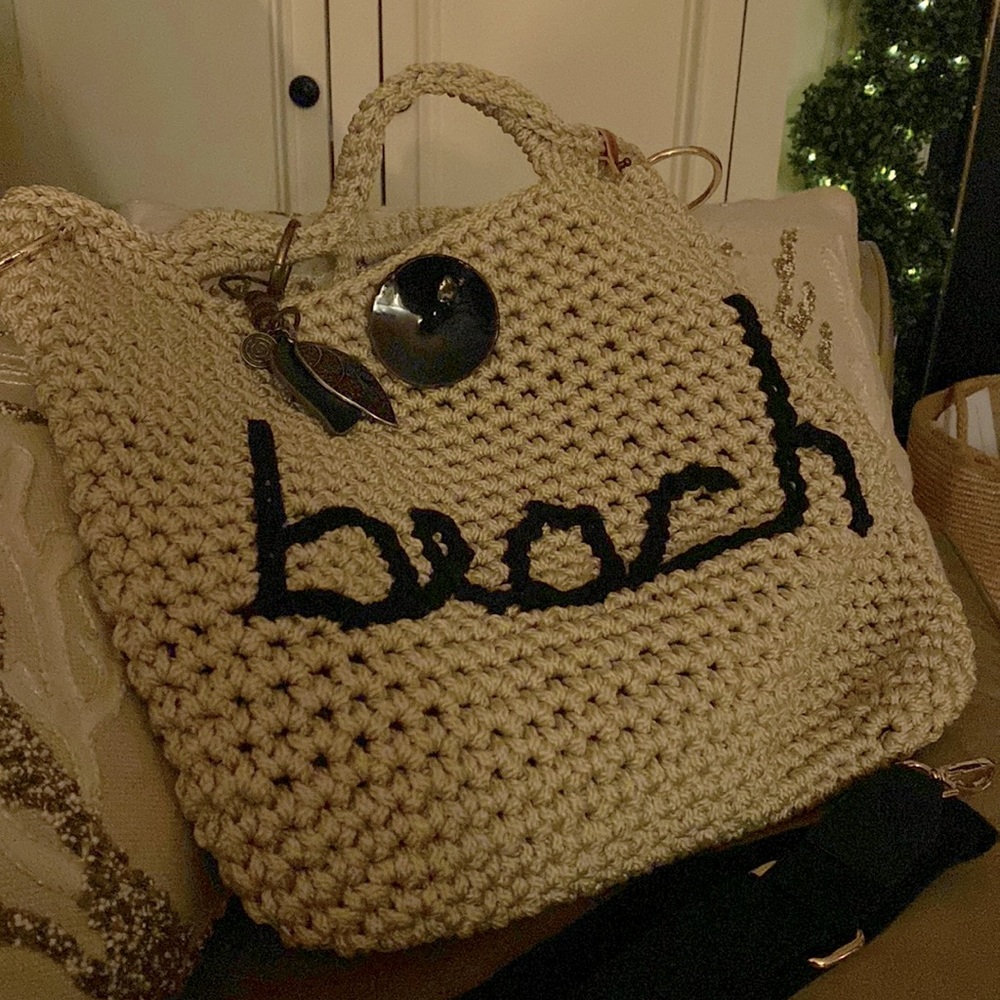 Handmade “beach” bag from talented artisan